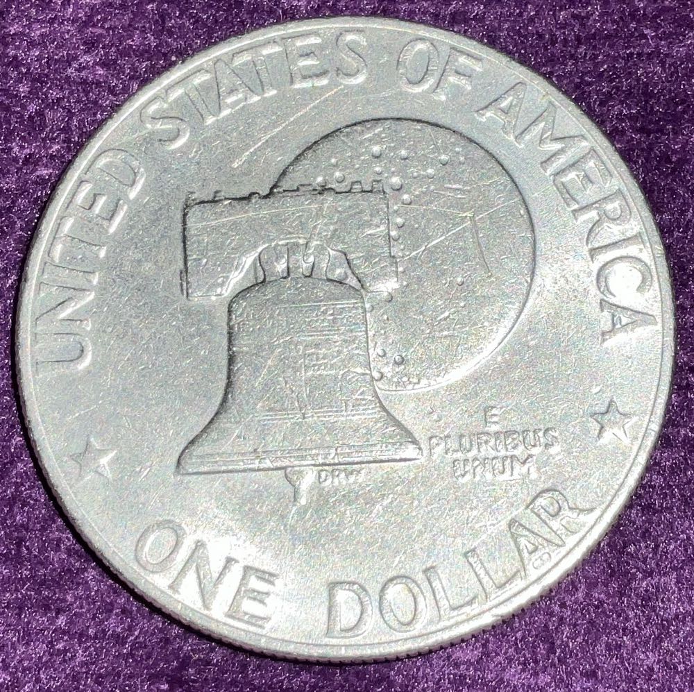 Eisenhower Dollar 1976 NM  coin collectible - Main Image 2