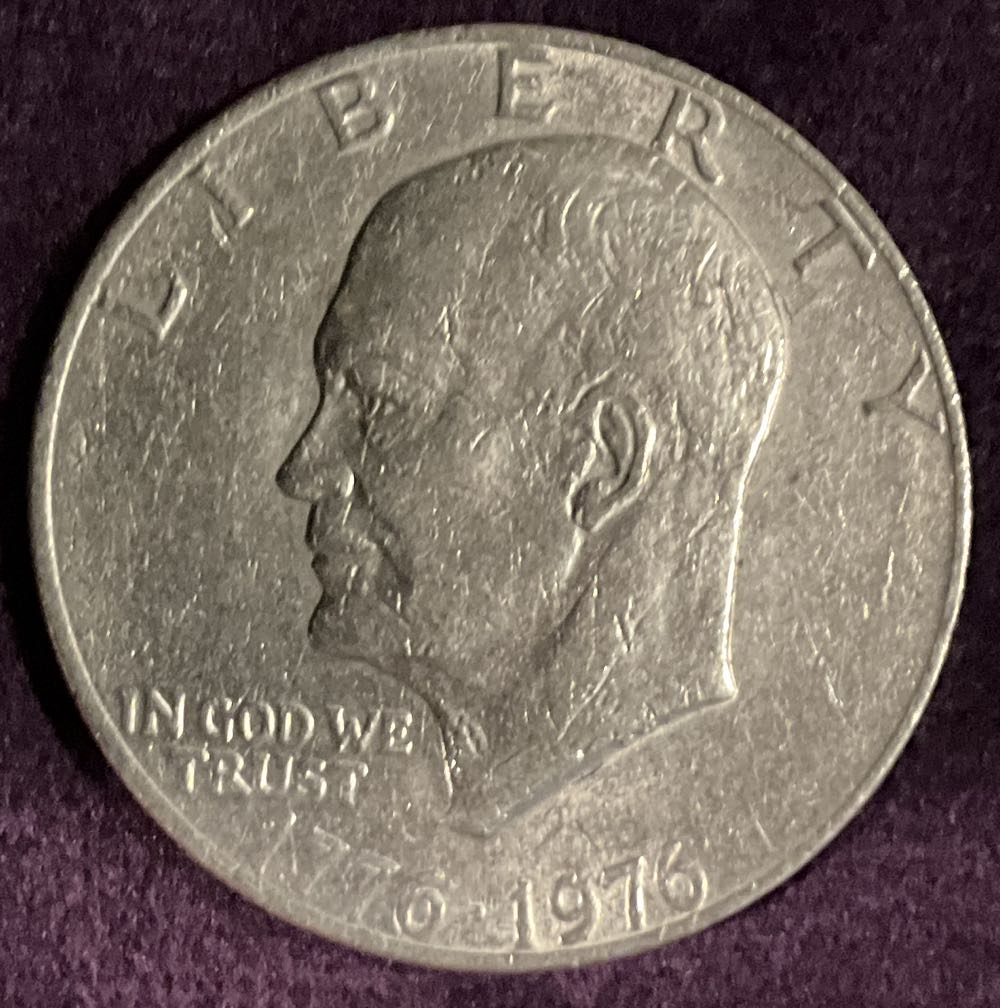Eisenhower Dollar 1976 NM  coin collectible - Main Image 3