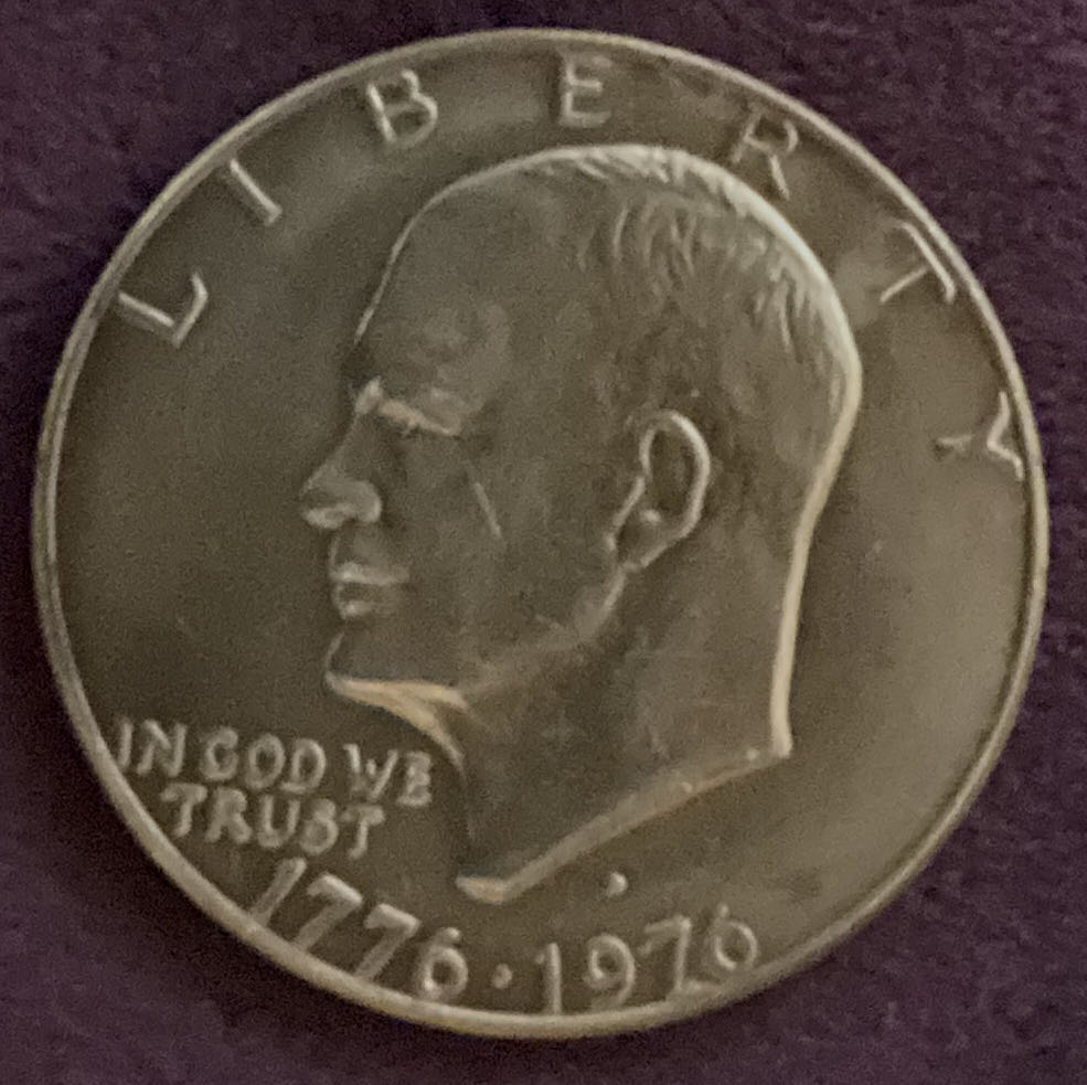 Eisenhower Dollar 1976 D  coin collectible - Main Image 3