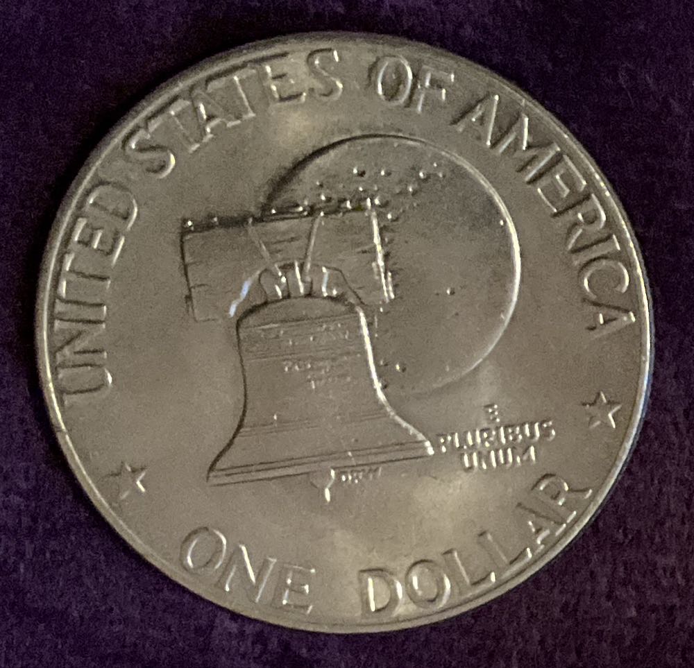 Eisenhower Dollar 1976 D  coin collectible - Main Image 2