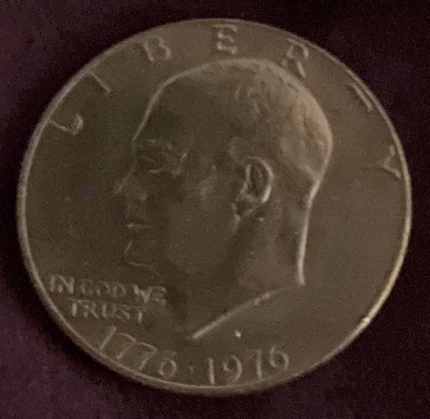 Eisenhower Dollar 1976 D  coin collectible - Main Image 3
