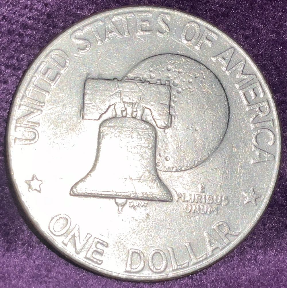 Eisenhower Dollar 1976 D Bi-Centenial  coin collectible - Main Image 2