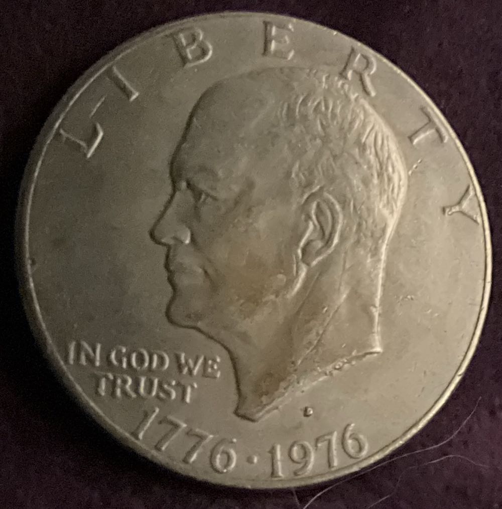 Eisenhower Dollar 1976 D  coin collectible - Main Image 3