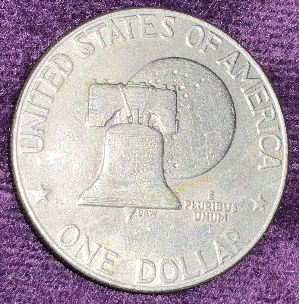 Eisenhower Dollar 1976 D  coin collectible - Main Image 2