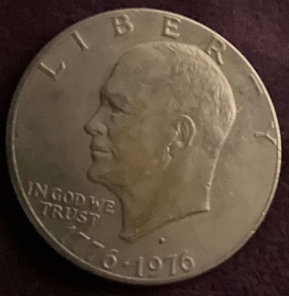 Eisenhower Dollar 1976 D  coin collectible - Main Image 3