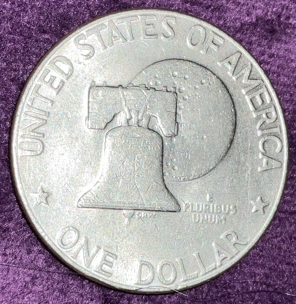 Eisenhower Dollar 1976 D  coin collectible - Main Image 2