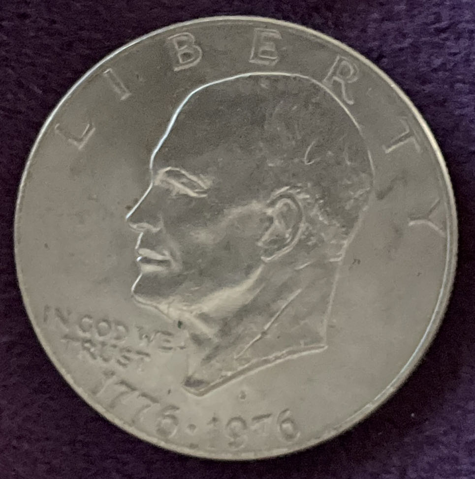 Eisenhower Dollar 1976 D  coin collectible - Main Image 3
