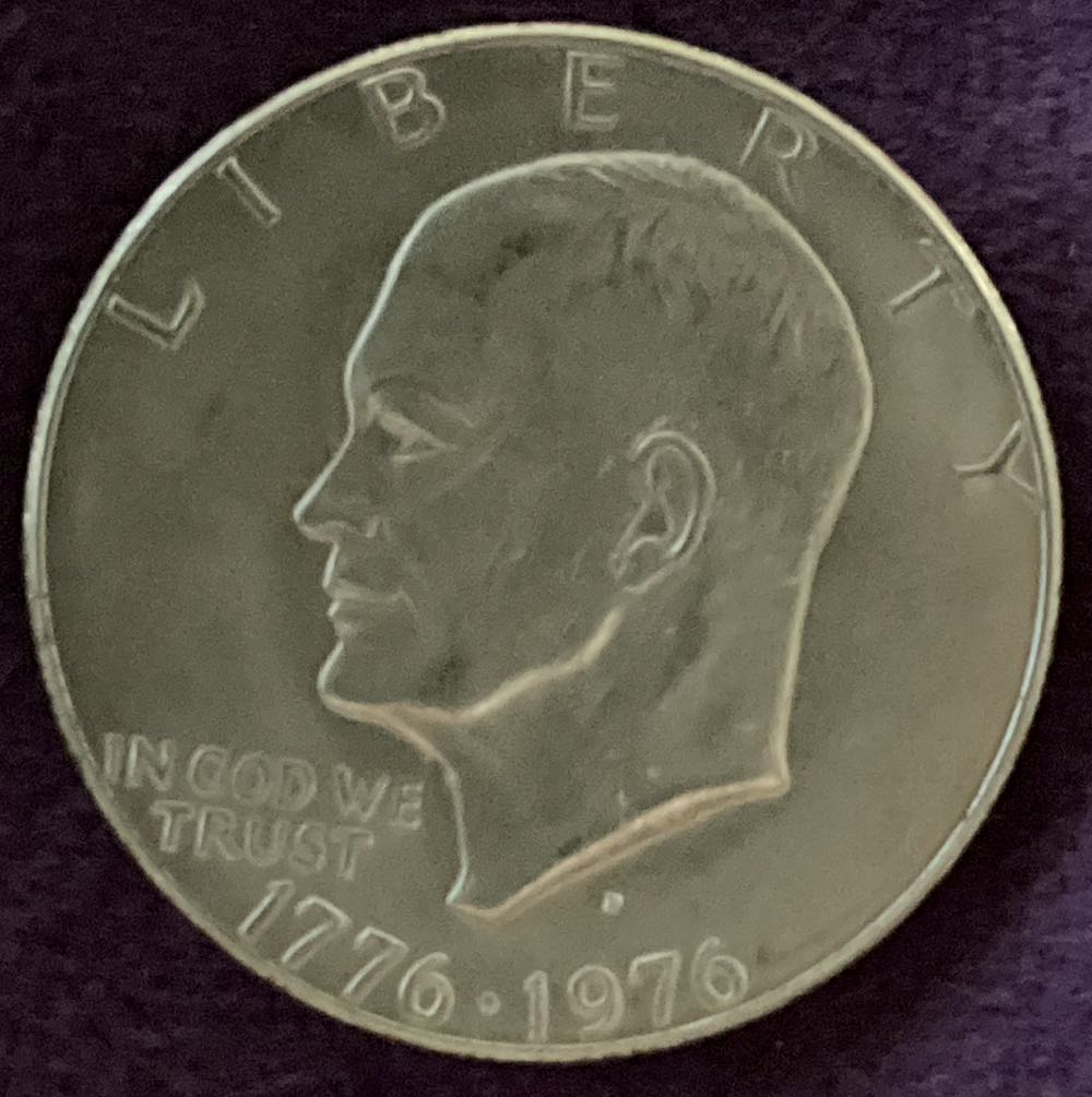 Eisenhower Dollar 1976 D  coin collectible - Main Image 3