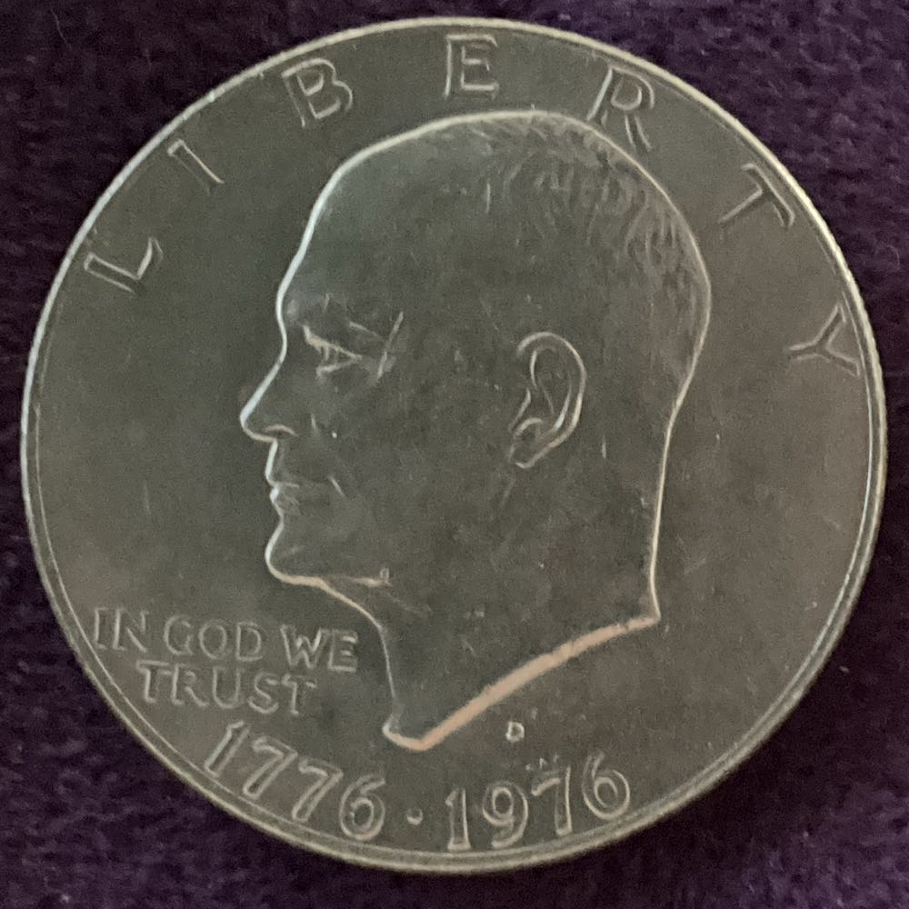 Eisenhower Dollar 1976 D  coin collectible - Main Image 3