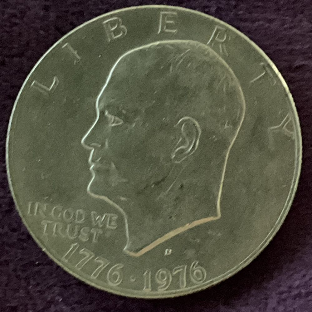 Eisenhower Dollar 1976 D  coin collectible - Main Image 3
