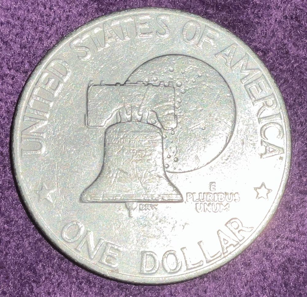 Eisenhower Dollar 1976 NM  coin collectible - Main Image 2