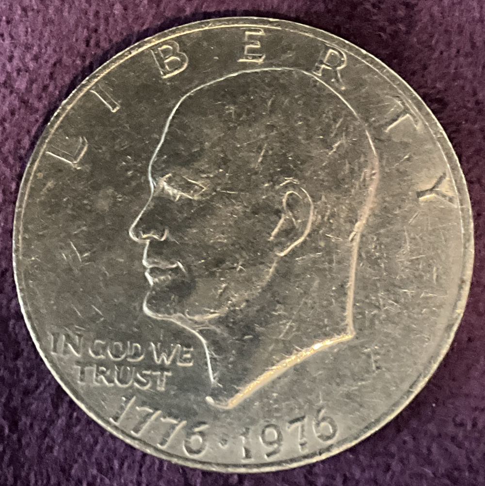 Eisenhower Dollar 1976 NM  coin collectible - Main Image 3