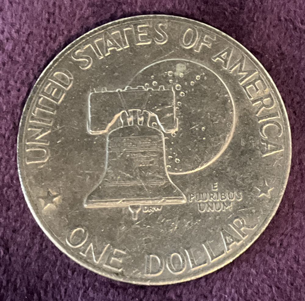 Eisenhower Dollar 1976 NM  coin collectible - Main Image 4