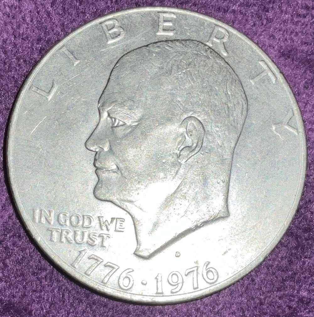 Eisenhower Dollar 1976 D