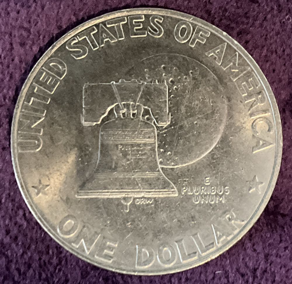 Eisenhower Dollar 1976 NM  coin collectible - Main Image 4