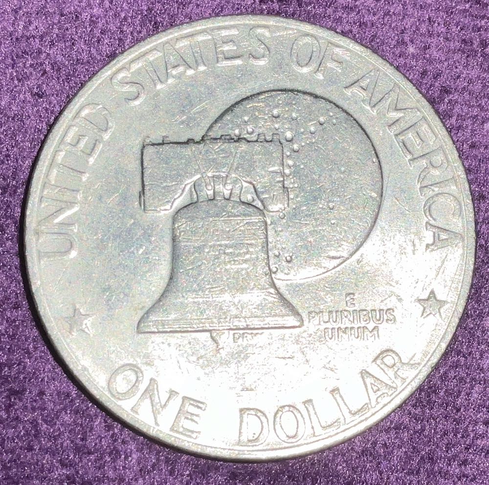 Eisenhower Dollar 1976 NM  coin collectible - Main Image 2