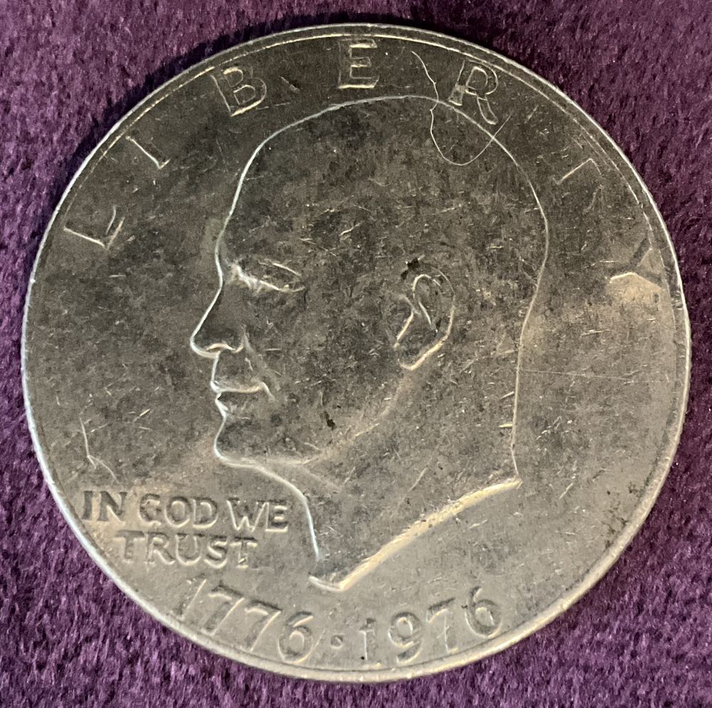 Eisenhower Dollar 1976 NM  coin collectible - Main Image 3