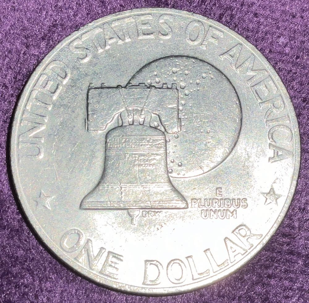 Eisenhower Dollar 1976 NM  coin collectible - Main Image 2