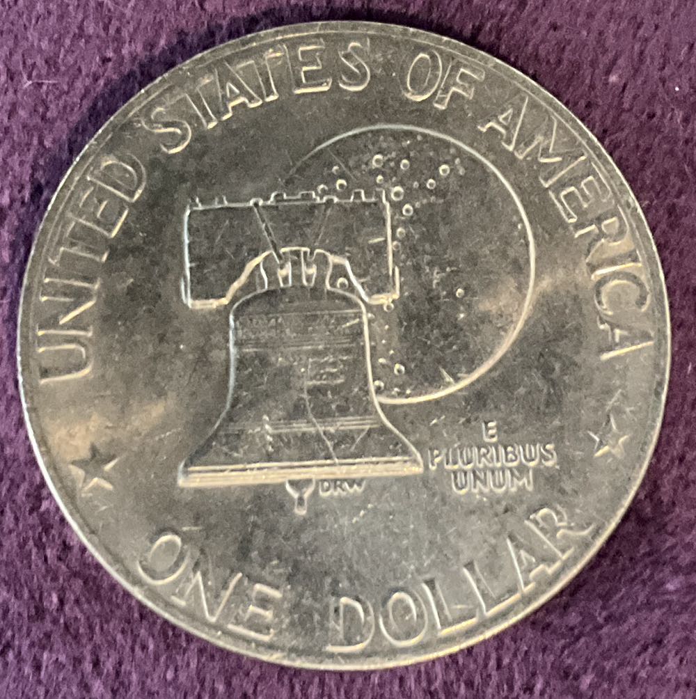 Eisenhower Dollar 1976 NM  coin collectible - Main Image 4