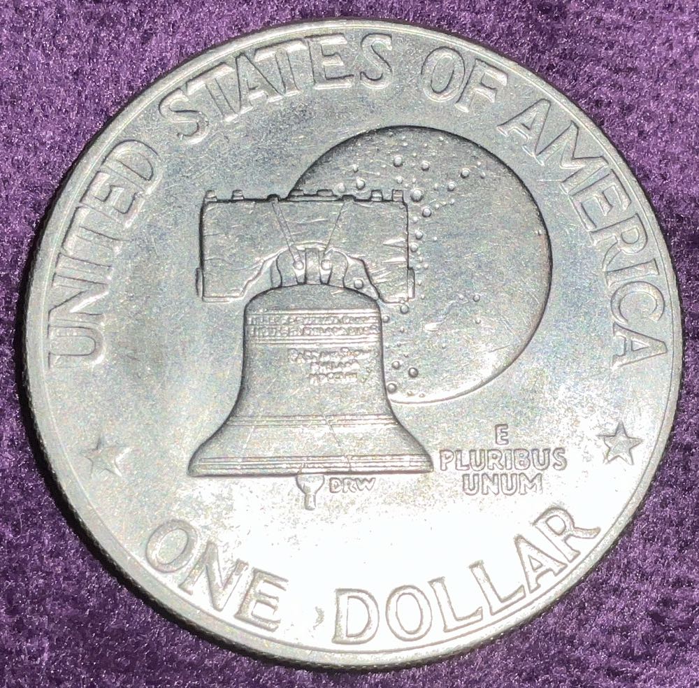 Eisenhower Dollar 1976 NM  coin collectible - Main Image 2