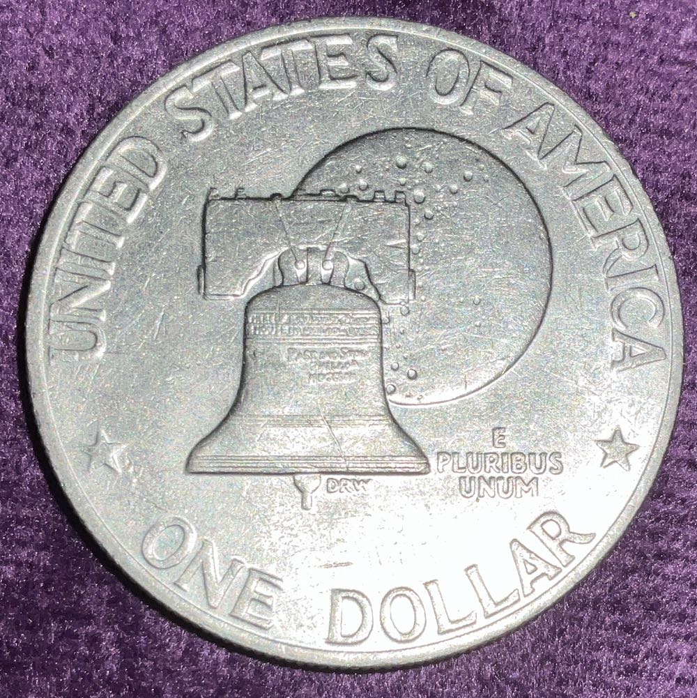 Eisenhower Dollar 1976 NM  coin collectible - Main Image 2
