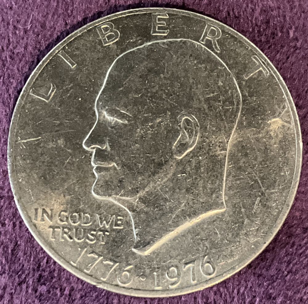 Eisenhower Dollar 1976 NM  coin collectible - Main Image 3