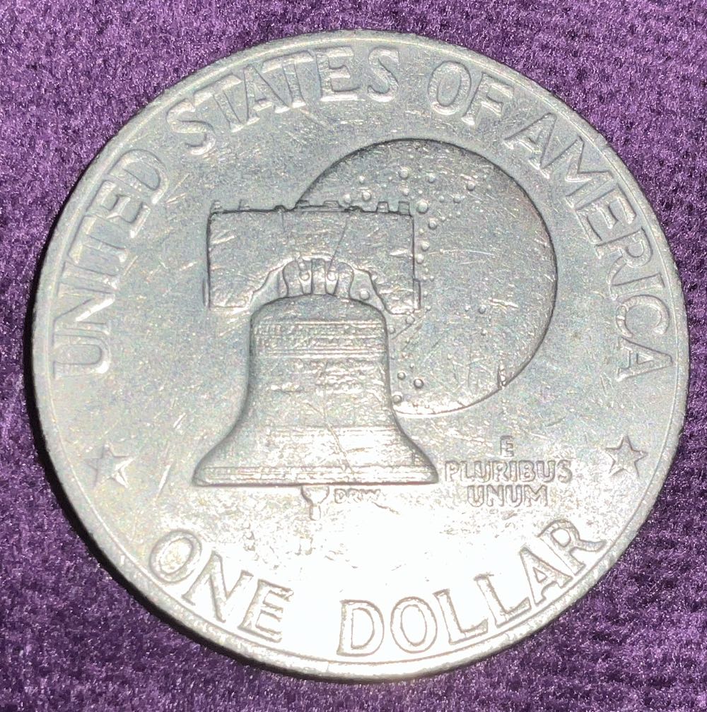 Eisenhower Dollar 1976 NM  coin collectible - Main Image 2