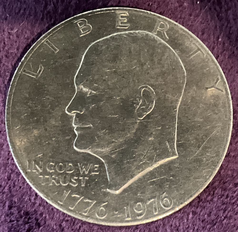 Eisenhower Dollar 1976 NM  coin collectible - Main Image 3