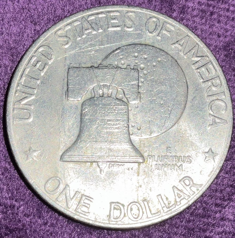 Eisenhower Dollar 1976 NM  coin collectible - Main Image 2