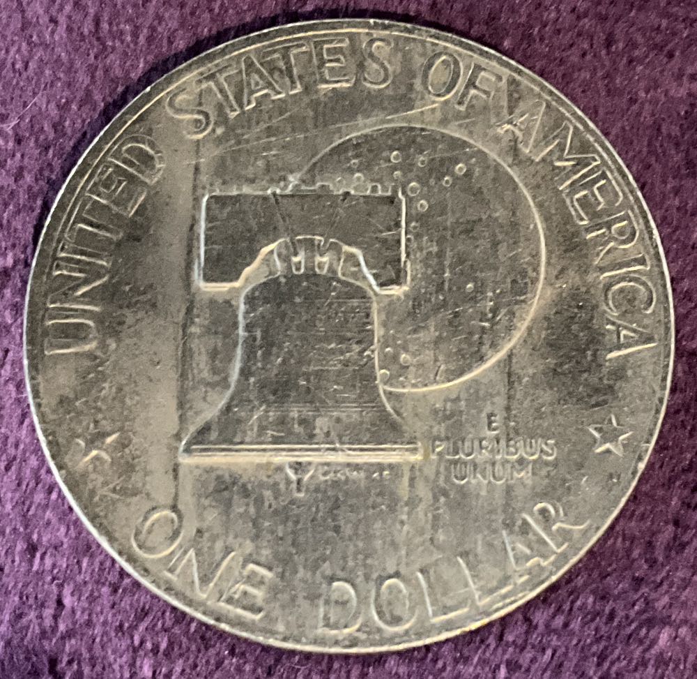 Eisenhower Dollar 1976 NM  coin collectible - Main Image 4