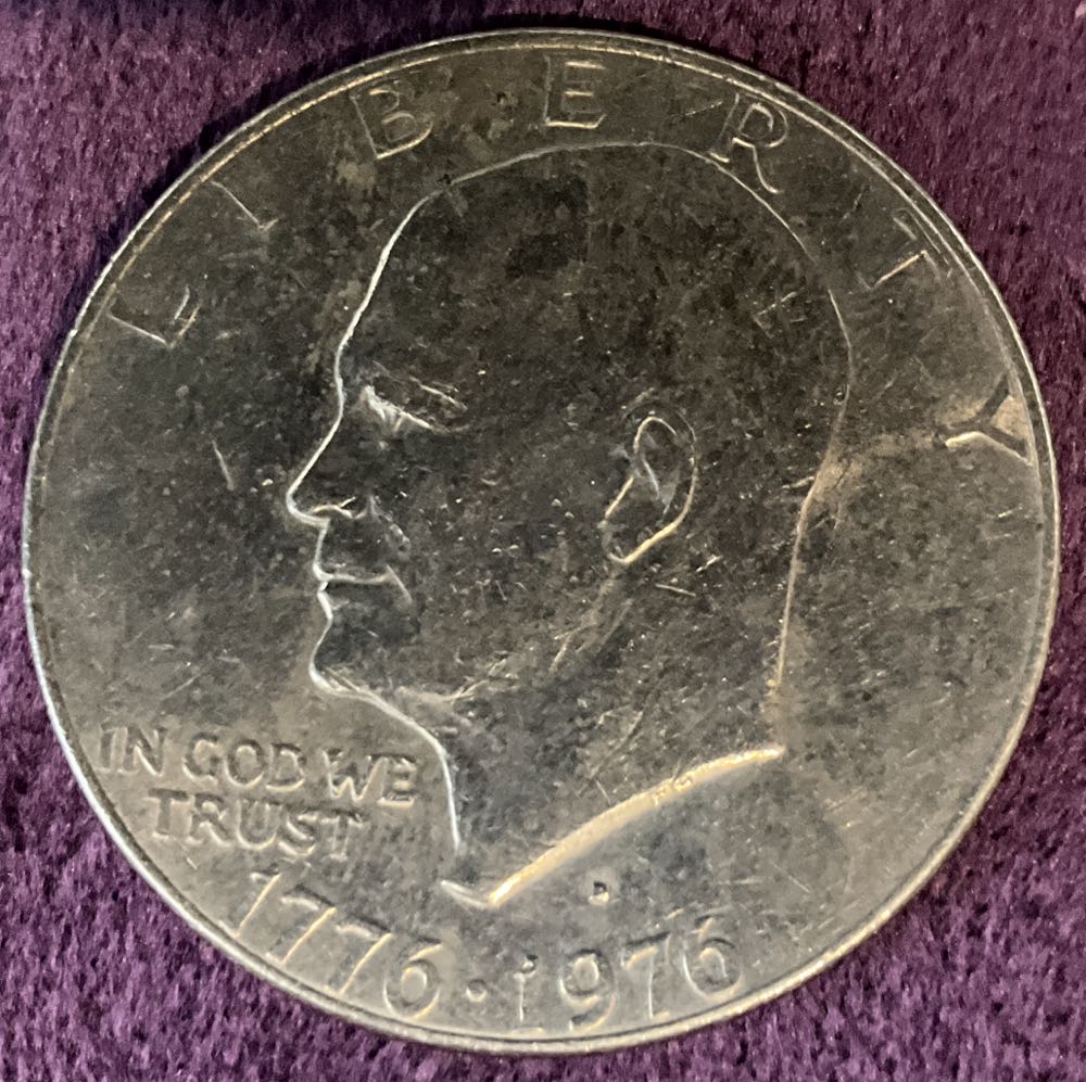 Eisenhower Dollar 1976 D  coin collectible - Main Image 3