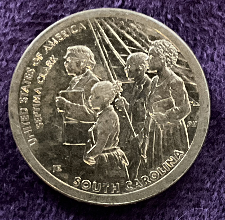 Septima Clark Dollar  coin collectible - Main Image 4