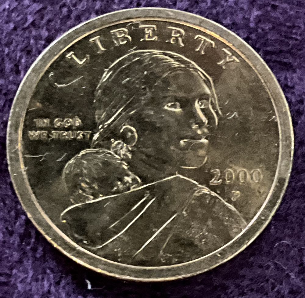 Sacagawea Dollar 2000 P  coin collectible - Main Image 3