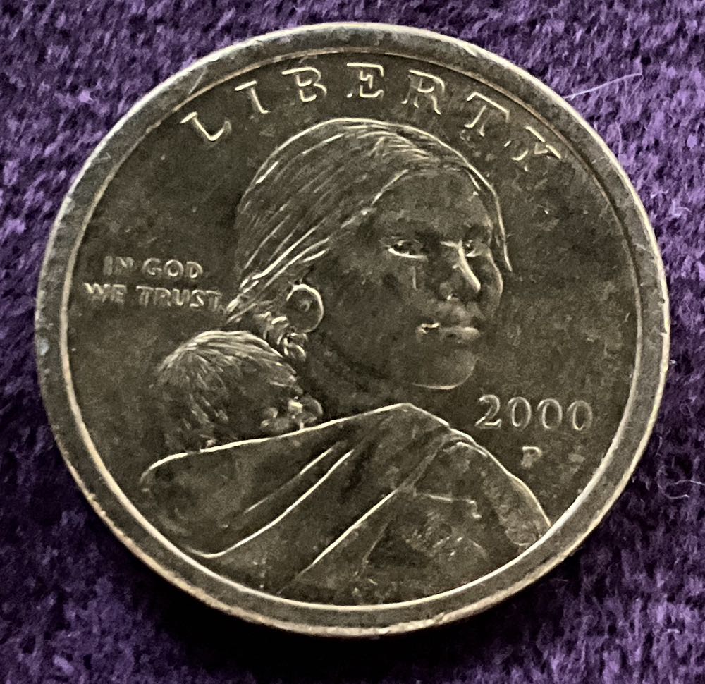 Sacagawea Dollar 2000 P  coin collectible - Main Image 3