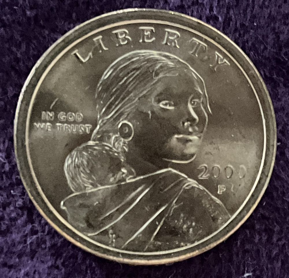 Sacagawea Dollar 2000 P  coin collectible - Main Image 3