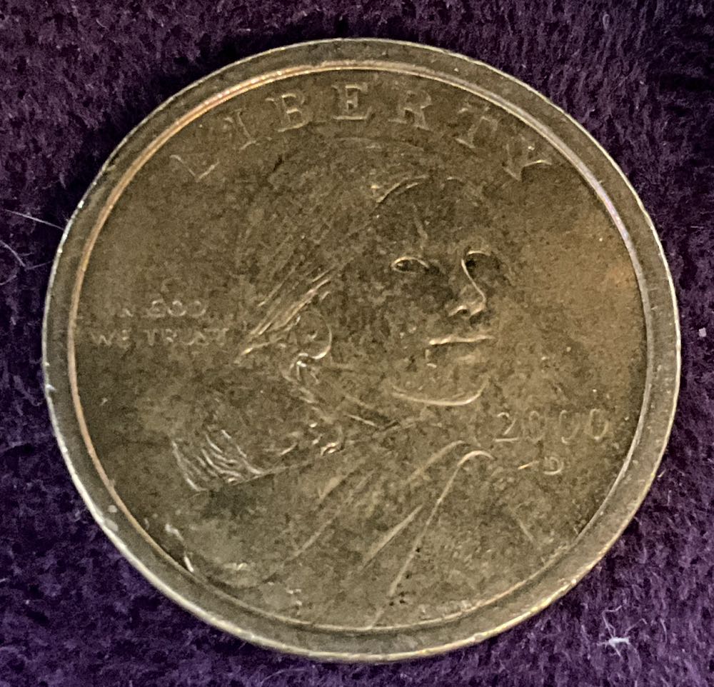 Sacagawea Dollar 2000 D  coin collectible - Main Image 3