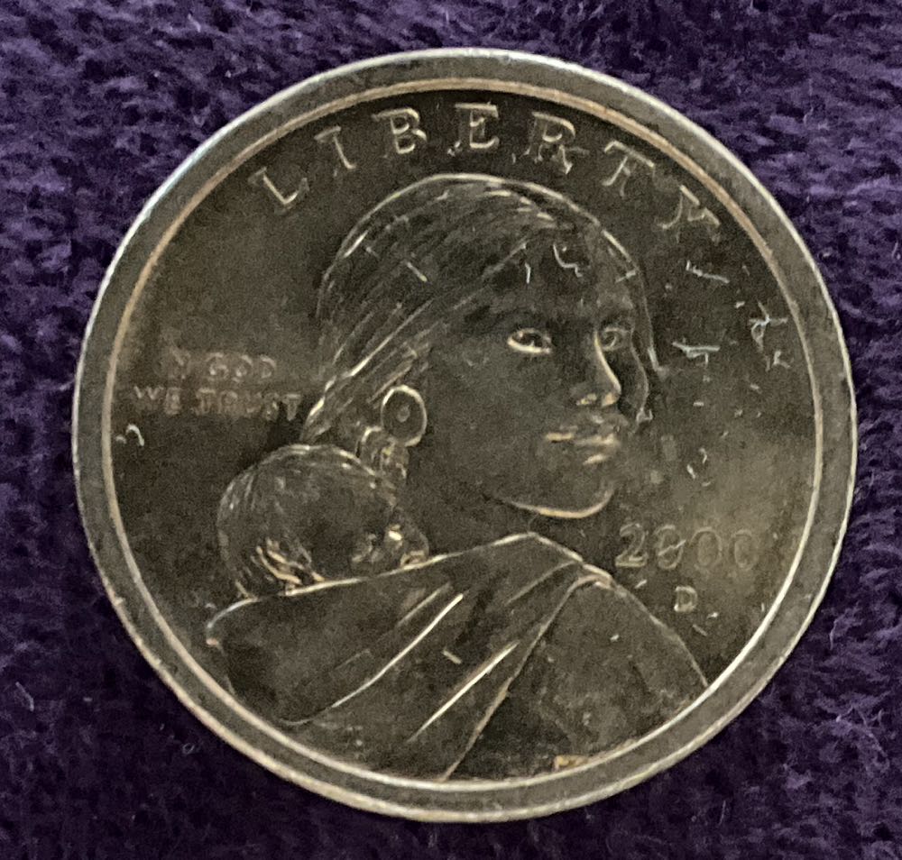 Sacagawea Dollar 2000 D  coin collectible - Main Image 3