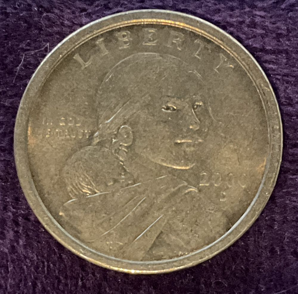 Sacagawea Dollar 2000 D  coin collectible - Main Image 3