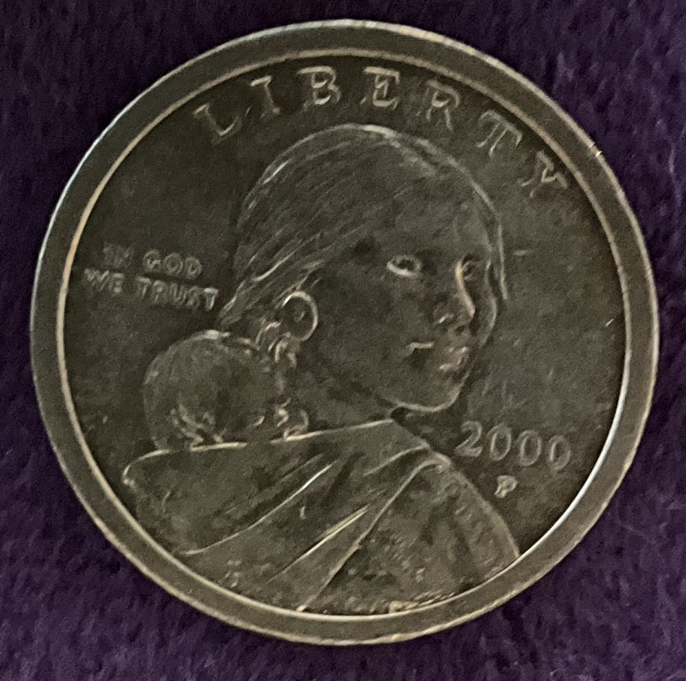 Sacagawea Dollar 2000 P  coin collectible - Main Image 3