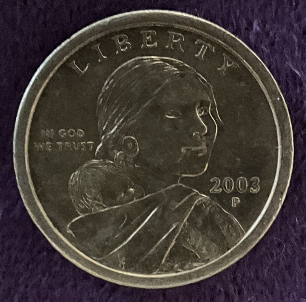 Sacagawea Dollar 2003 P  coin collectible - Main Image 3