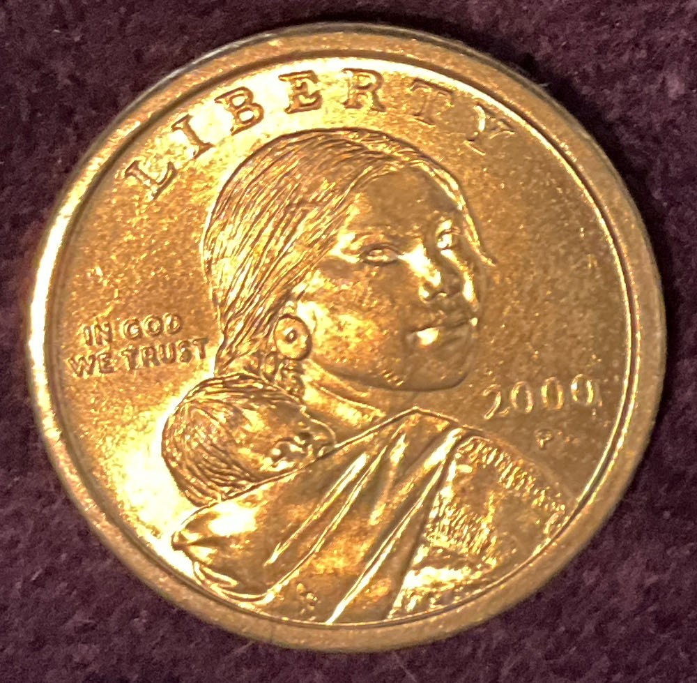 Sacagawea Dollar 2000 P  coin collectible - Main Image 3