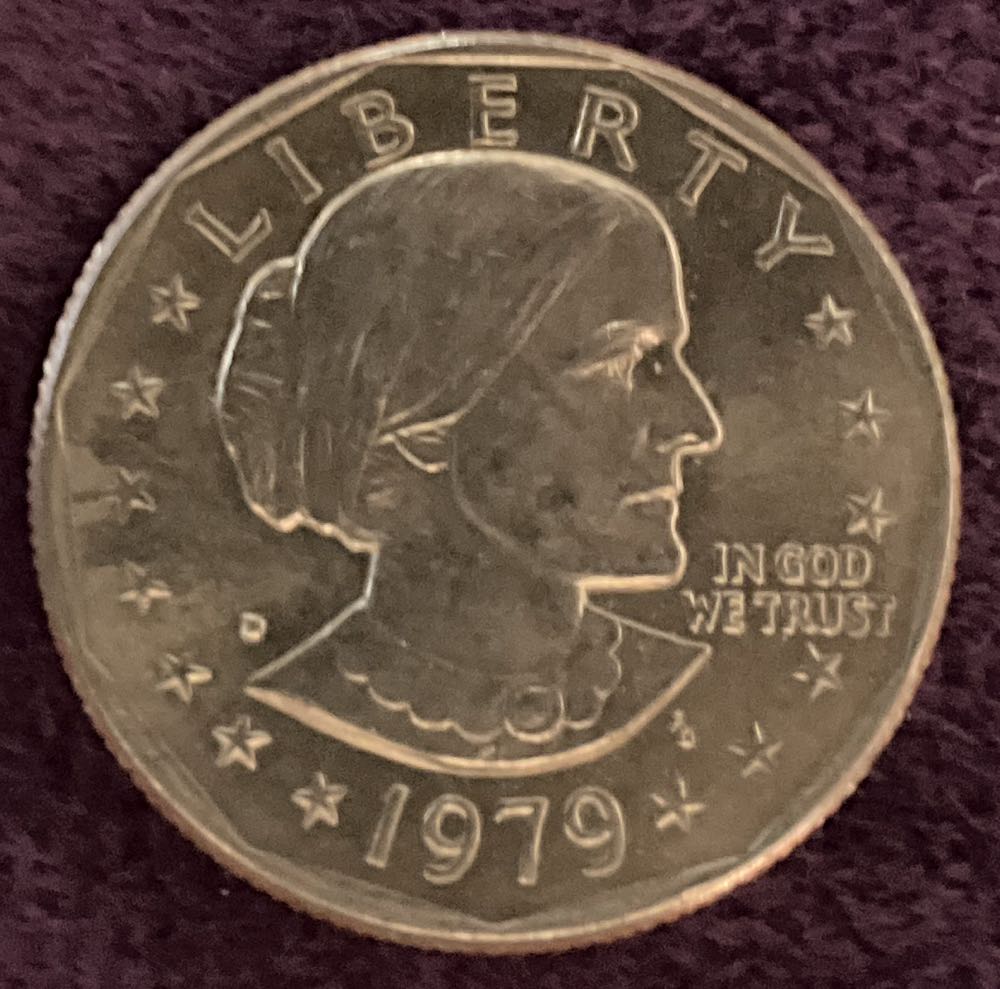 Susan B. Anthony 1979 D  coin collectible - Main Image 3