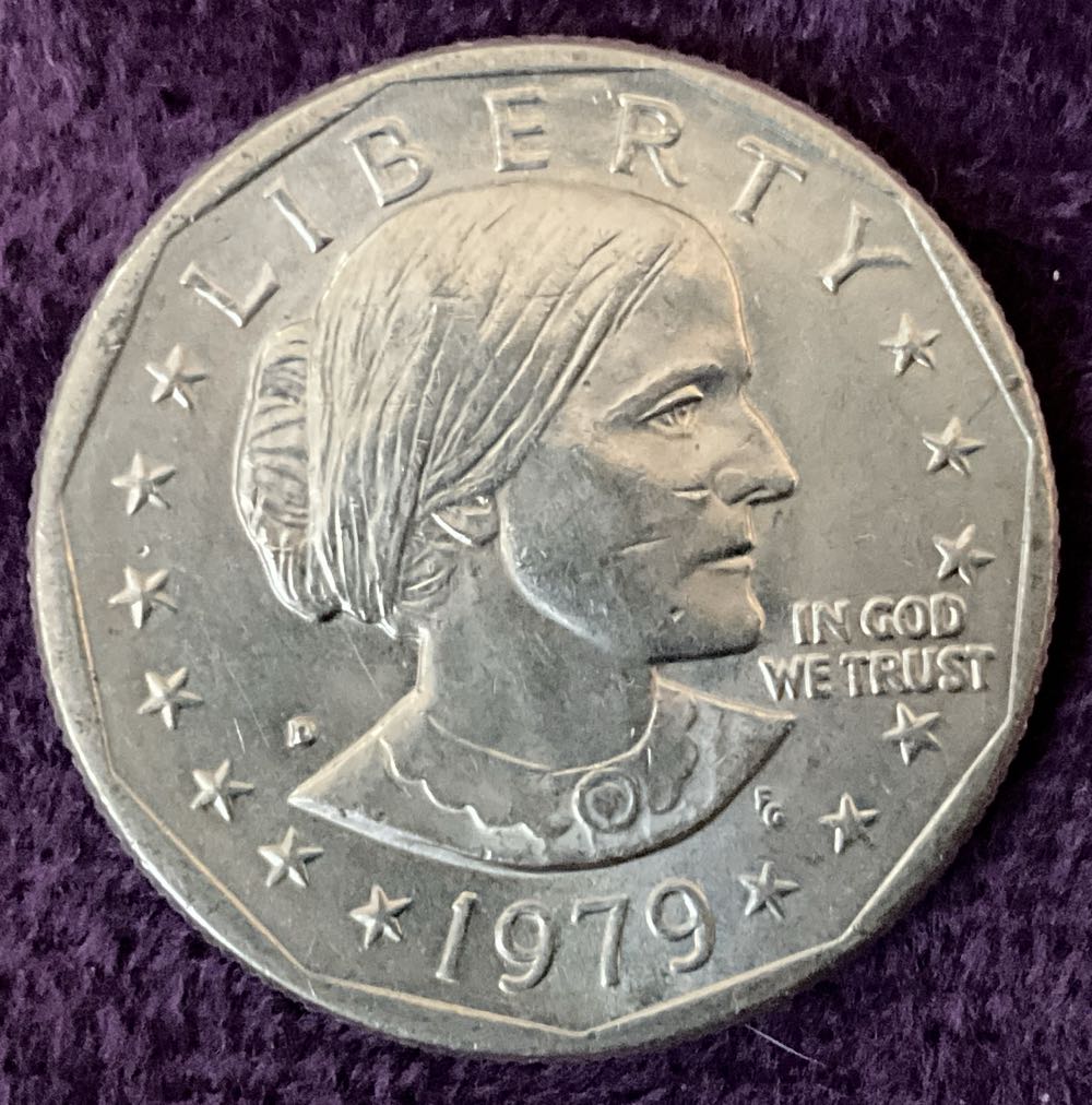 Susan B. Anthony 1979 D  coin collectible - Main Image 3