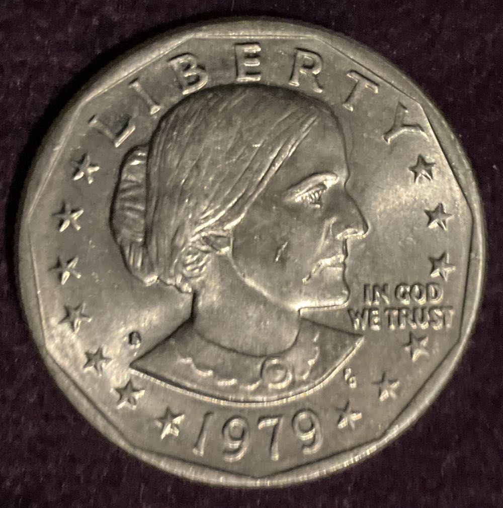 Susan B. Anthony 1979 S  coin collectible - Main Image 3