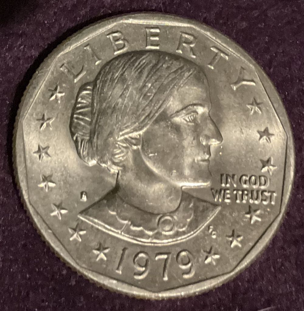 Susan B. Anthony 1979 S  coin collectible - Main Image 3