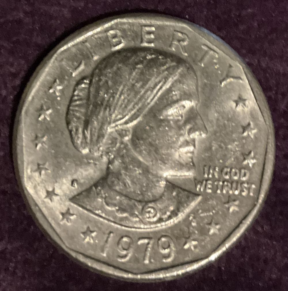 Susan B. Anthony 1979 S  coin collectible - Main Image 3