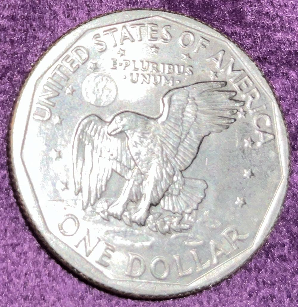 Susan B. Anthony 1979 D  coin collectible - Main Image 2