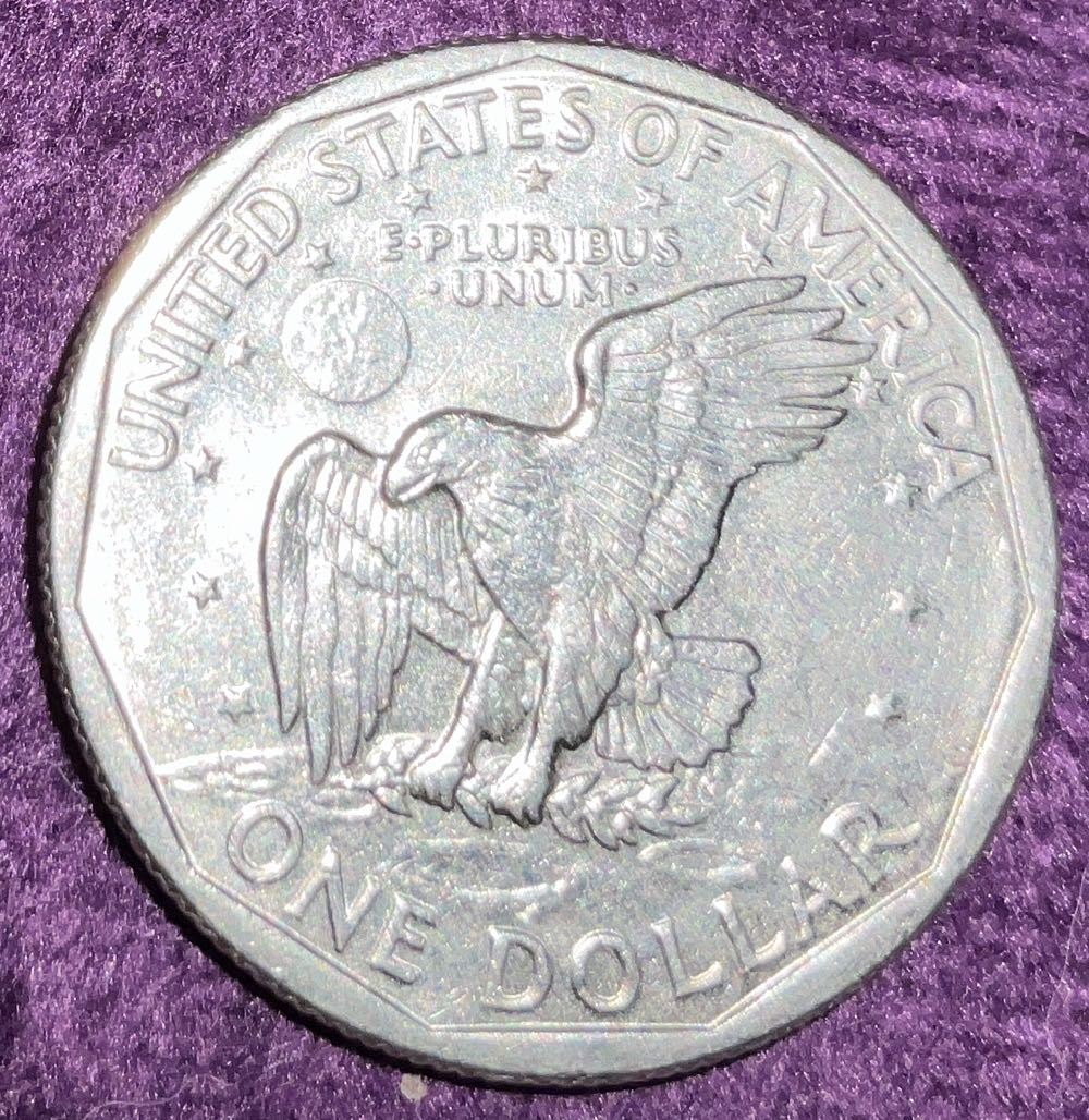 Susan B. Anthony 1980 S  coin collectible - Main Image 2