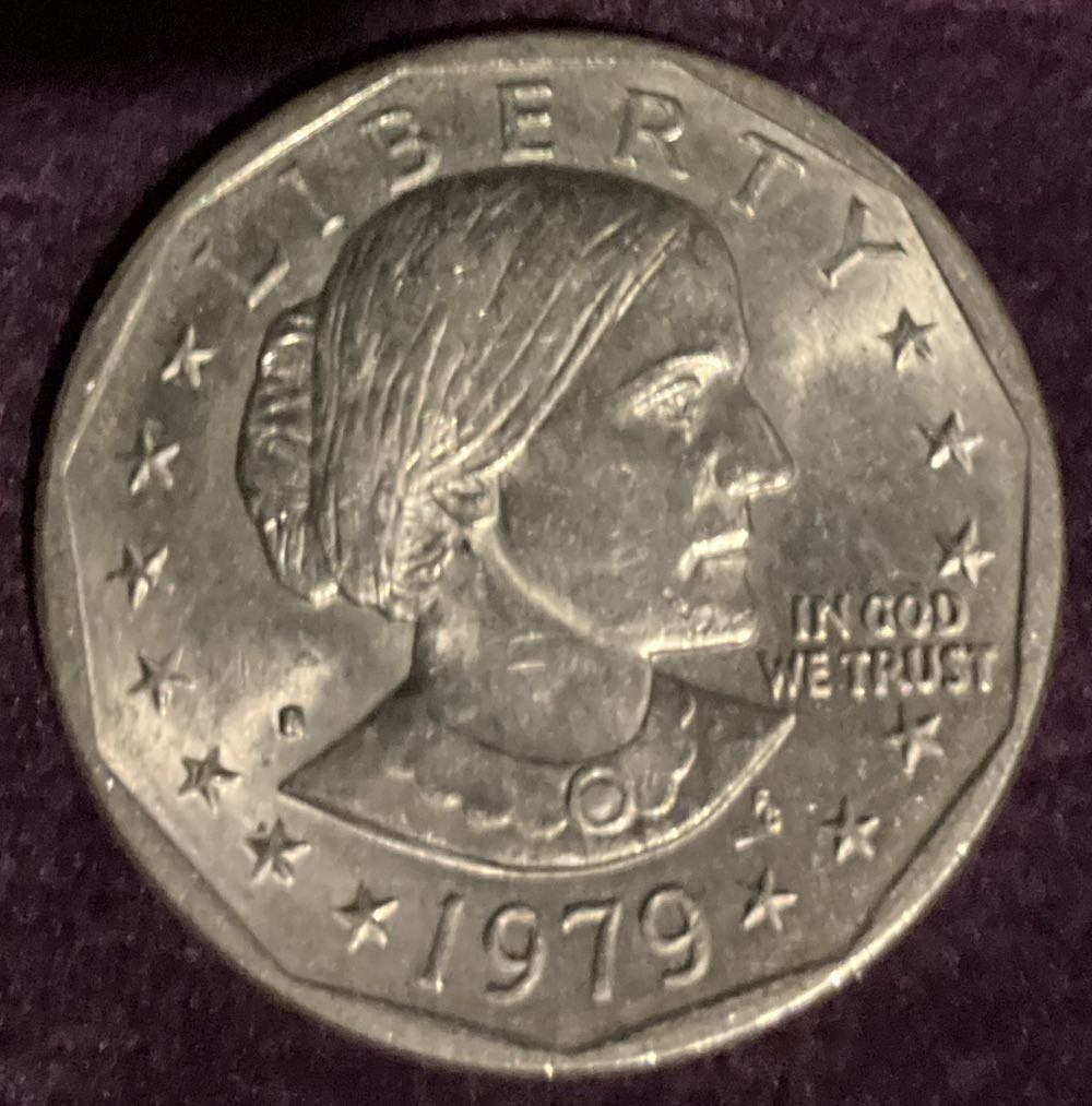 Susan B. Anthony 1979 S  coin collectible - Main Image 3