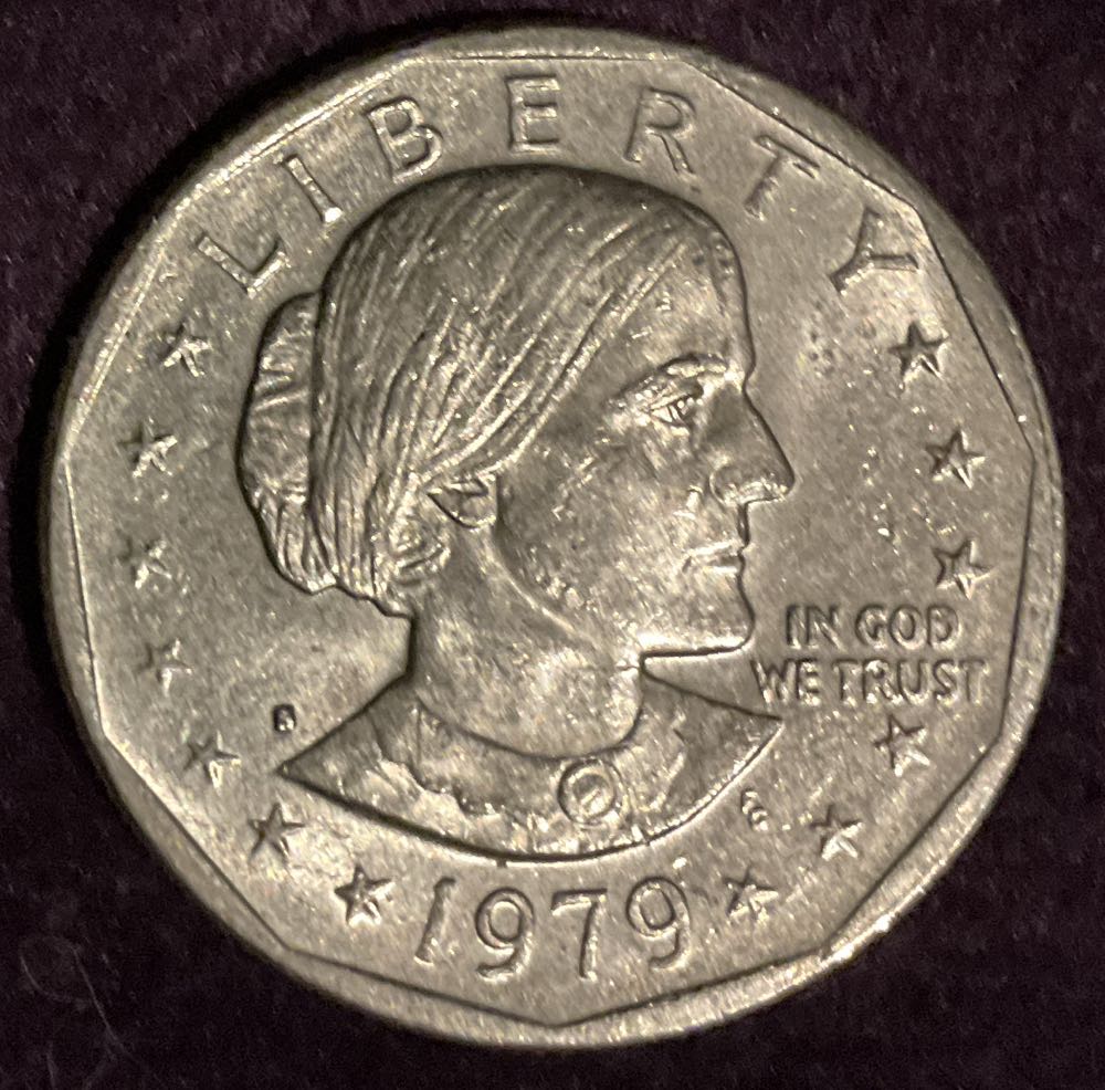Susan B. Anthony 1979 S  coin collectible - Main Image 3